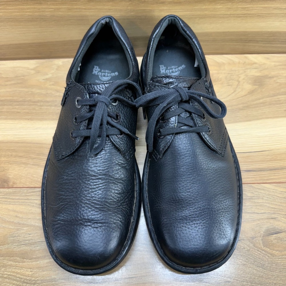 Dr Martens Hampshire Oxfords Casual Shoes Mens 10 Black Pebble Leather 3 Eye